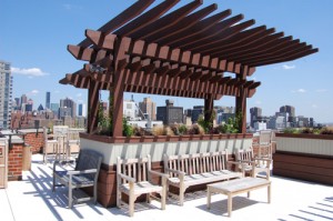 Roof-pergola